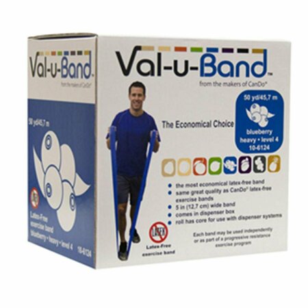 VAL-U-BAND Latex Free Band, 50 Yard - Blueberry Val-u-Band-10-6124